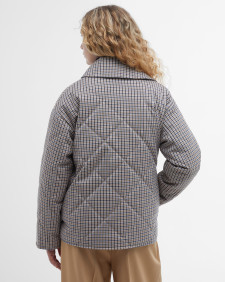 Cassidie Check Quilted Jacket 