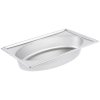 Full-size 4-inch-deep Super Pan® stainless steel super shape oval wild pan