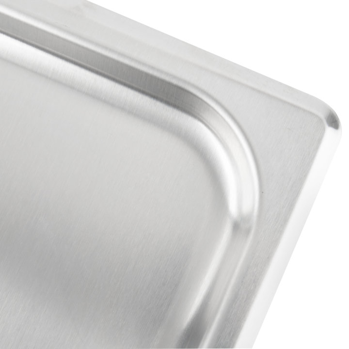 Two-thirds-size Super Pan V® solid stainless steel cover