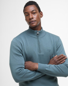 Pullover Cotton Half Zip 