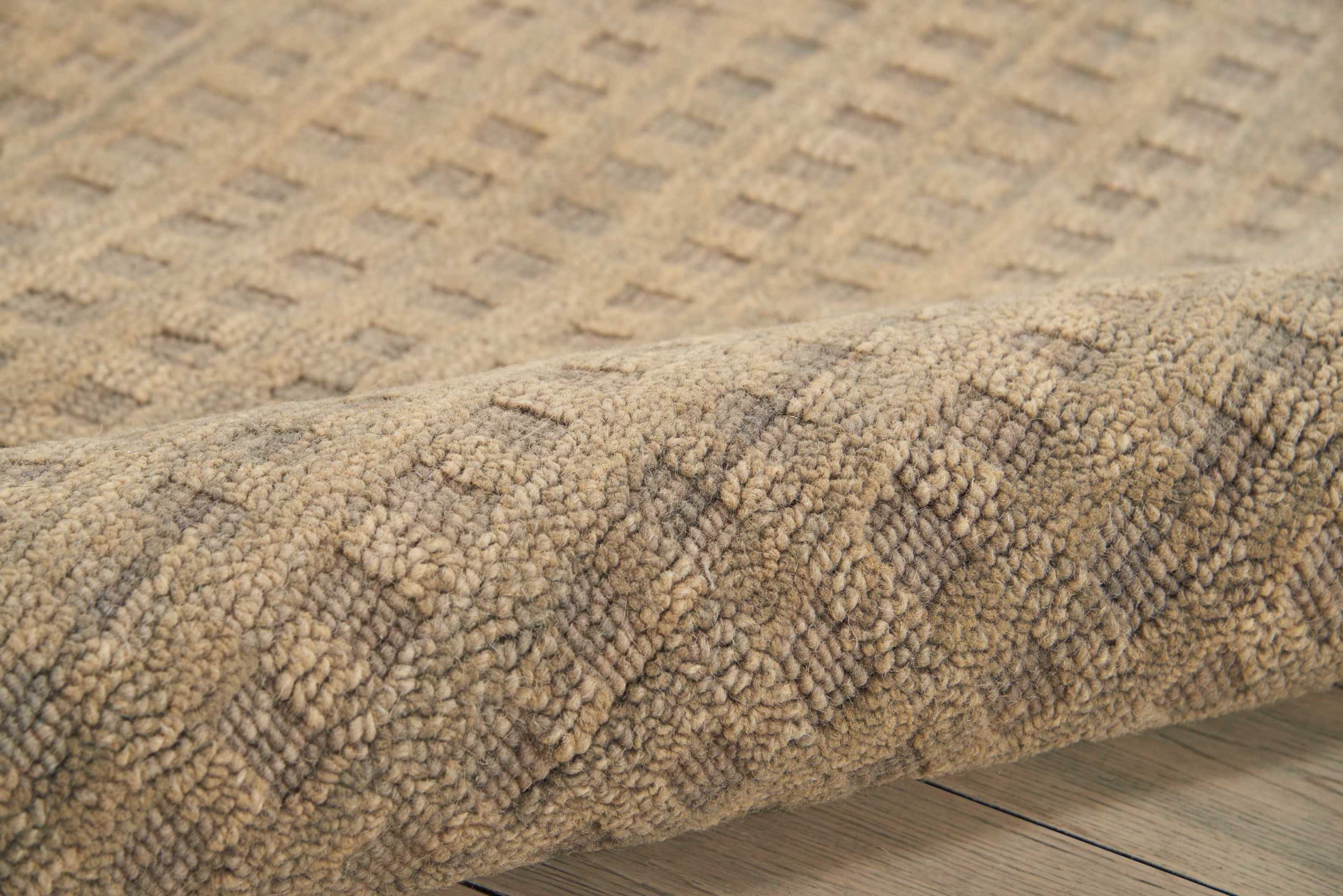 Nourison Marana 5' x 7'6" Latte Contemporary Indoor Rug