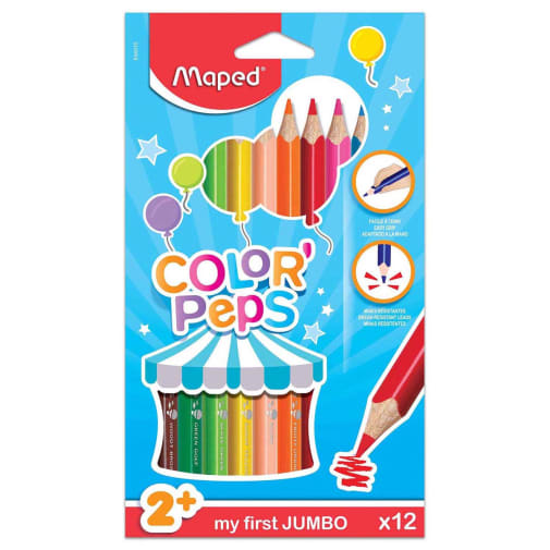 Color Peps My First Jumbo Colored Pencils pack of 12