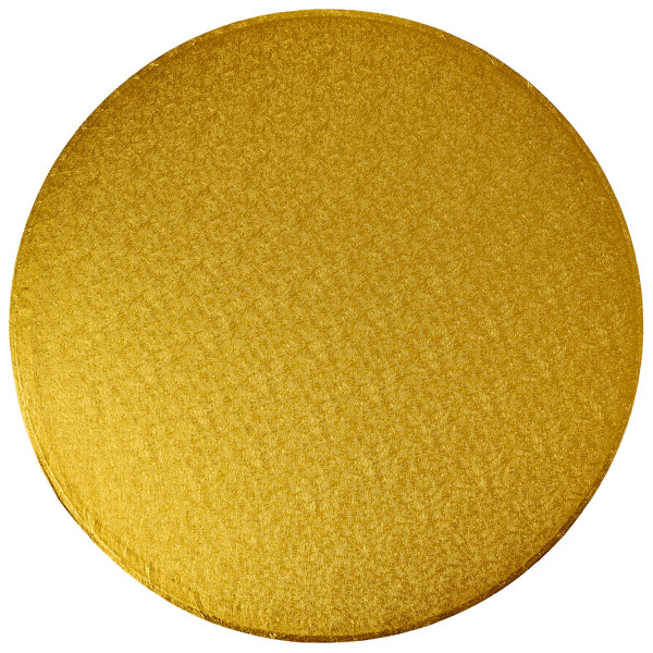 20" Round Gold Foil Cake Board