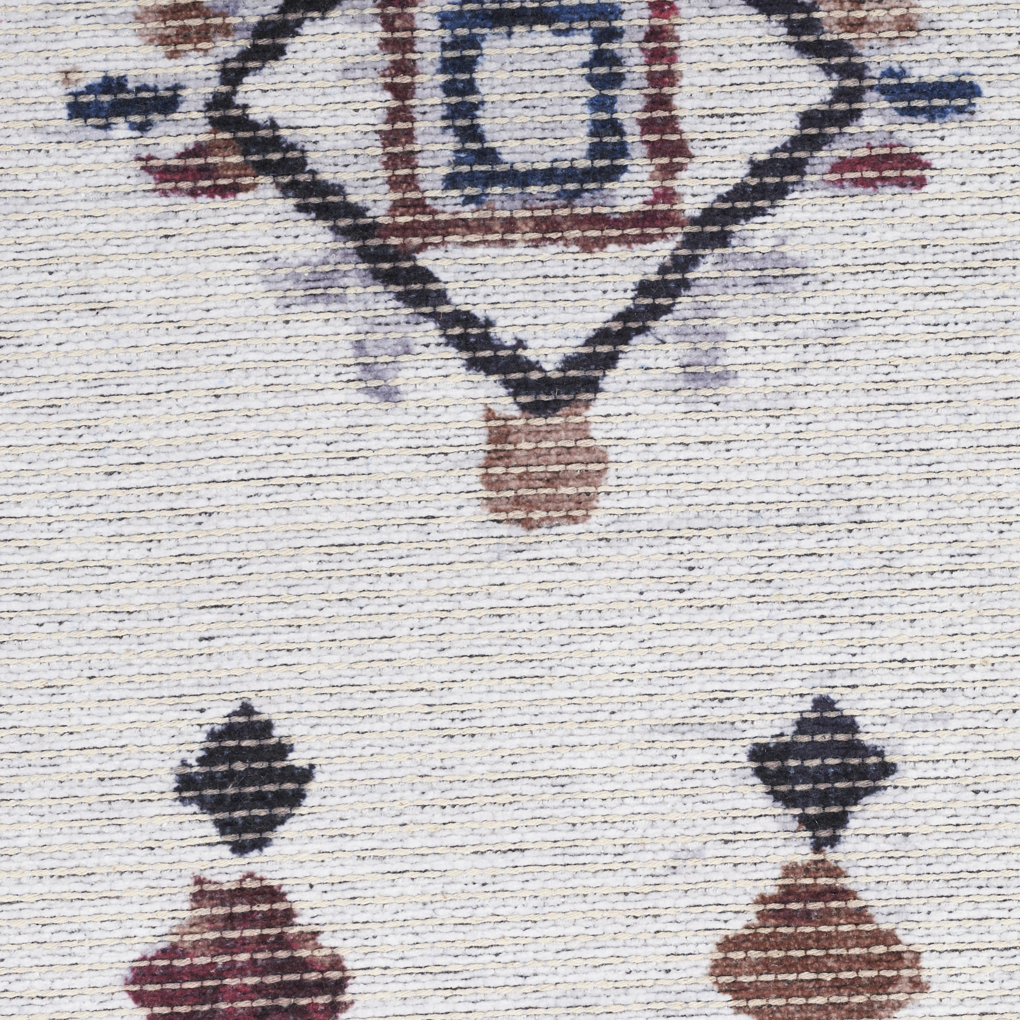 Nourison New Concept Washables 5'3" x 7'3" Ivory Multicolor Bohemian Indoor Rug