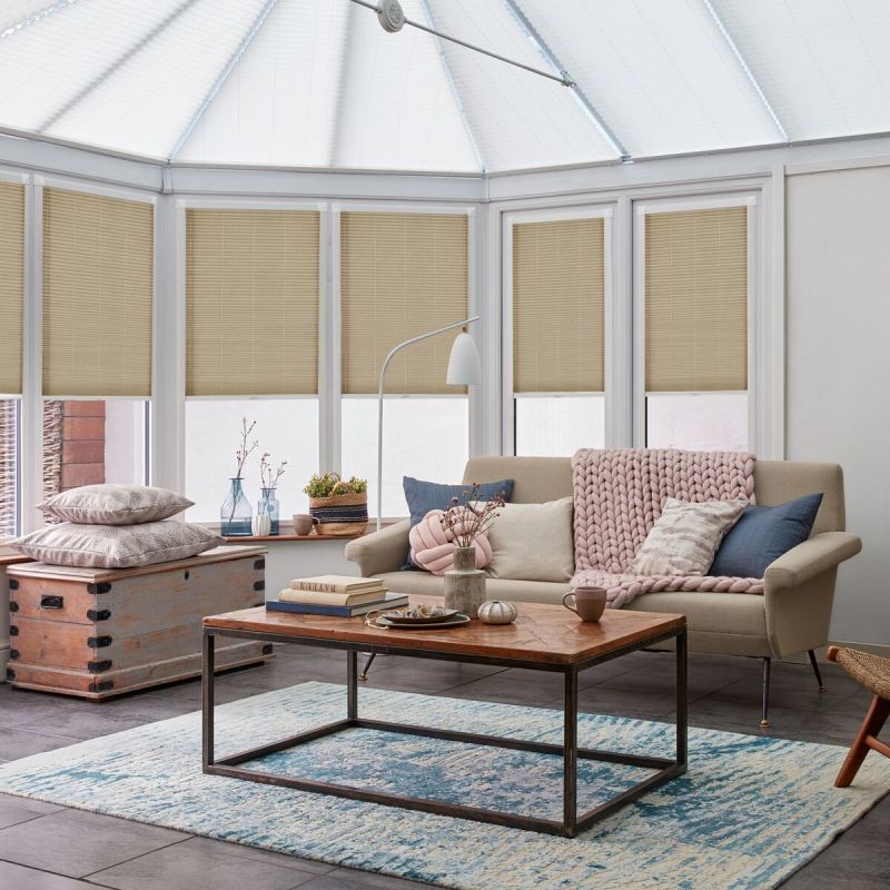 Crush Toffee Pleated blind