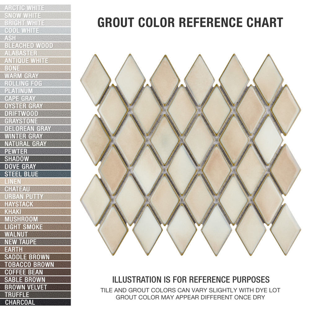 Sample – Hudson Kite Truffle Porcelain Mosaic Tile