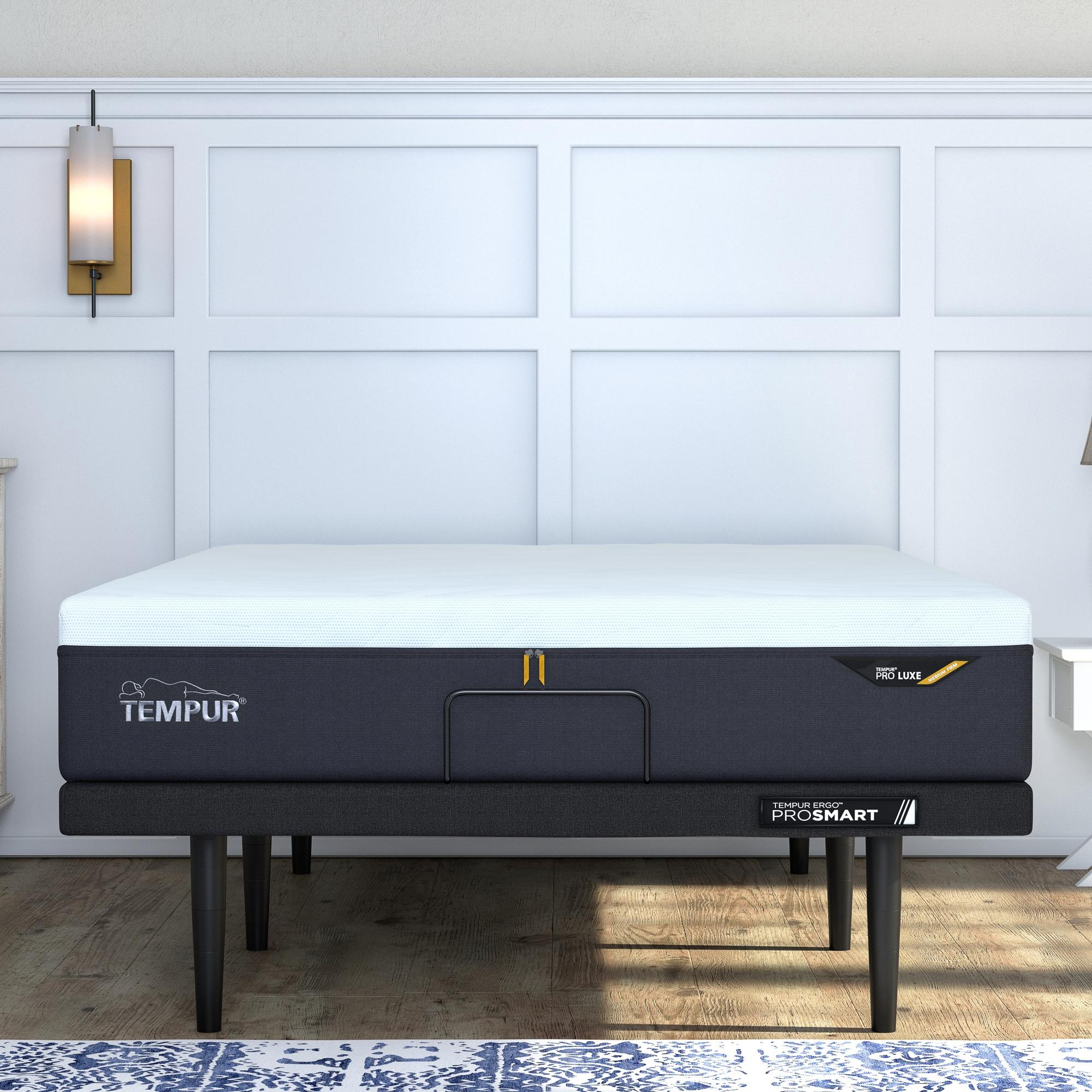Lifestyle image of the  Tempur Ergo Pro Smart Adjustable Base, Black from Forty Winks