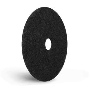 Hillyard, Trident Stripping Round Floor Pad, 20", Black
