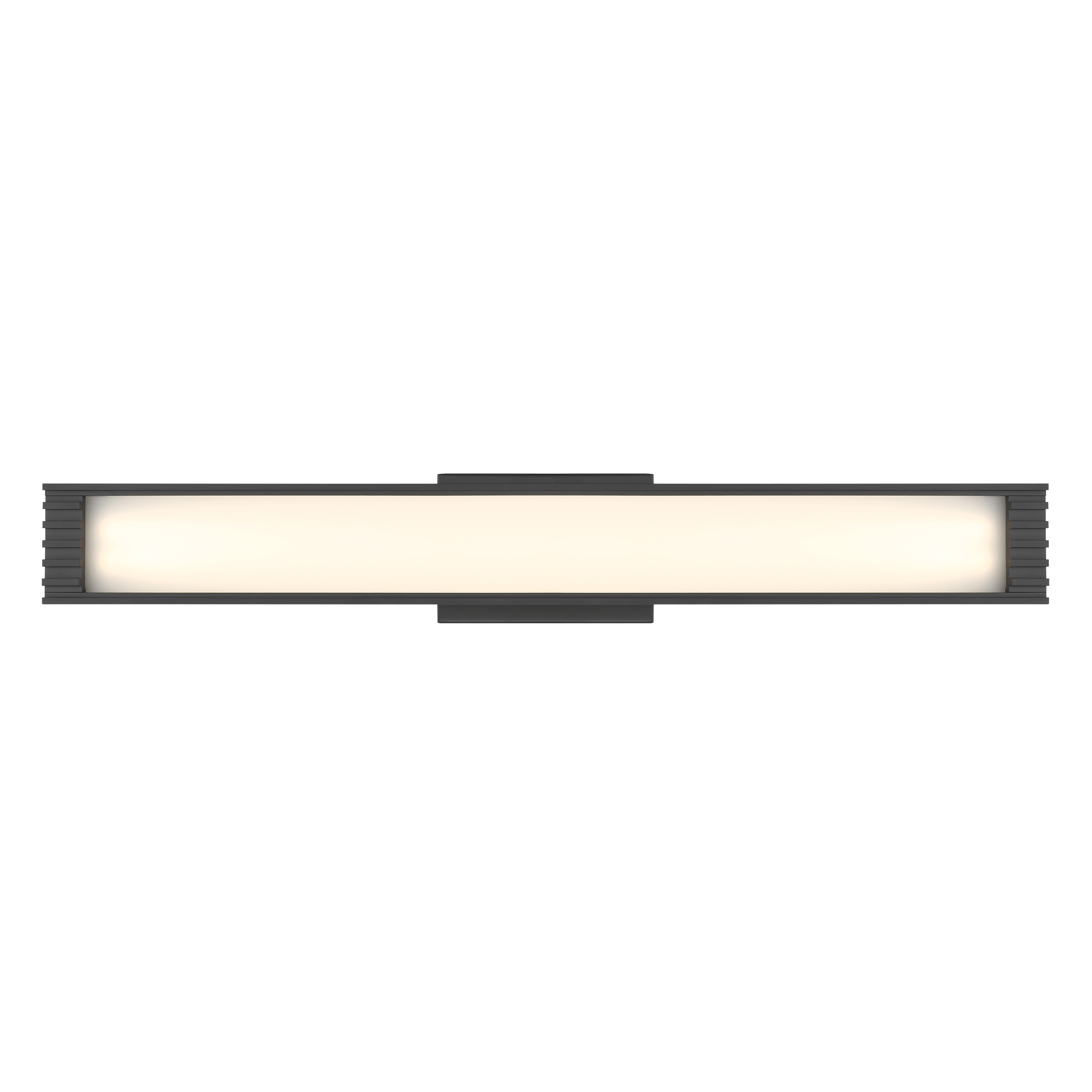 32" LED 1 Light Vanity in Coal Finish with Acrylic Shade - alternate view