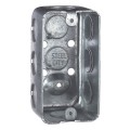 Steel City® Handy Box Steel 4 x 2-1/8 in. 1-1/2 in. D (8) 1/2 in. Side KO (2) 1/2 in. Bottom KO