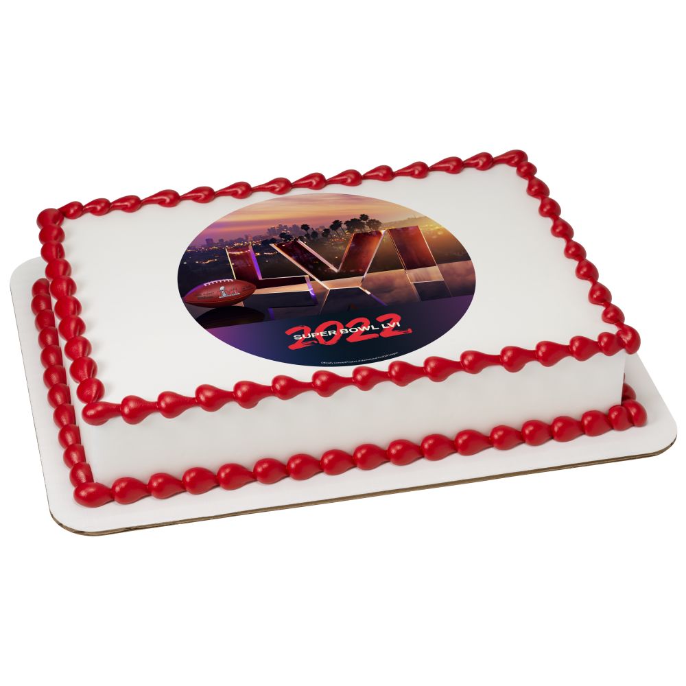 Image Cake NFL Super Bowl LVI