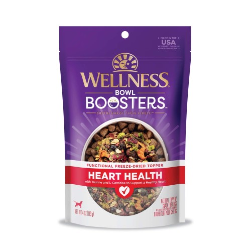 Wellness Bowl Boosters Functional Topper Heart Health Front packaging