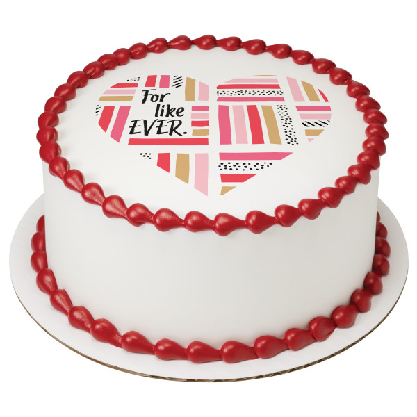 Heart-to-Heart Valentine Edible Image®