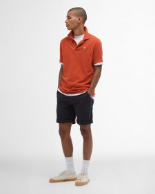 Sports Short-Sleeved Polo Shirt Paprika