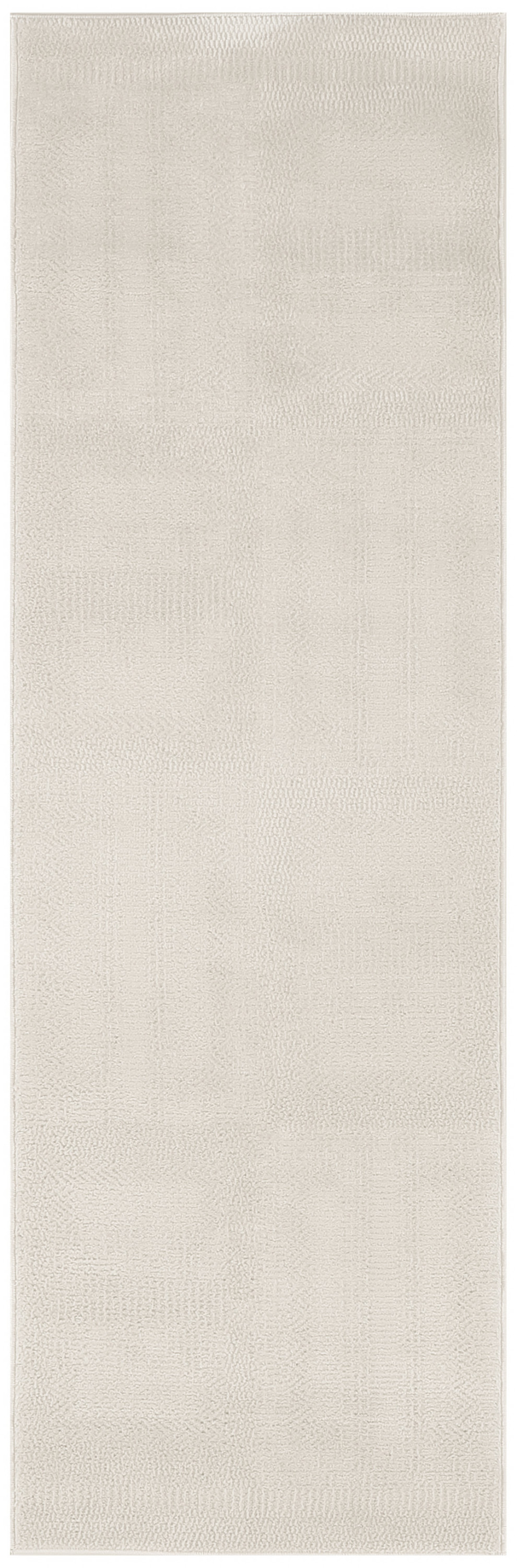 Nourison Nordic 2' x 6' Ivory Modern Indoor Rug