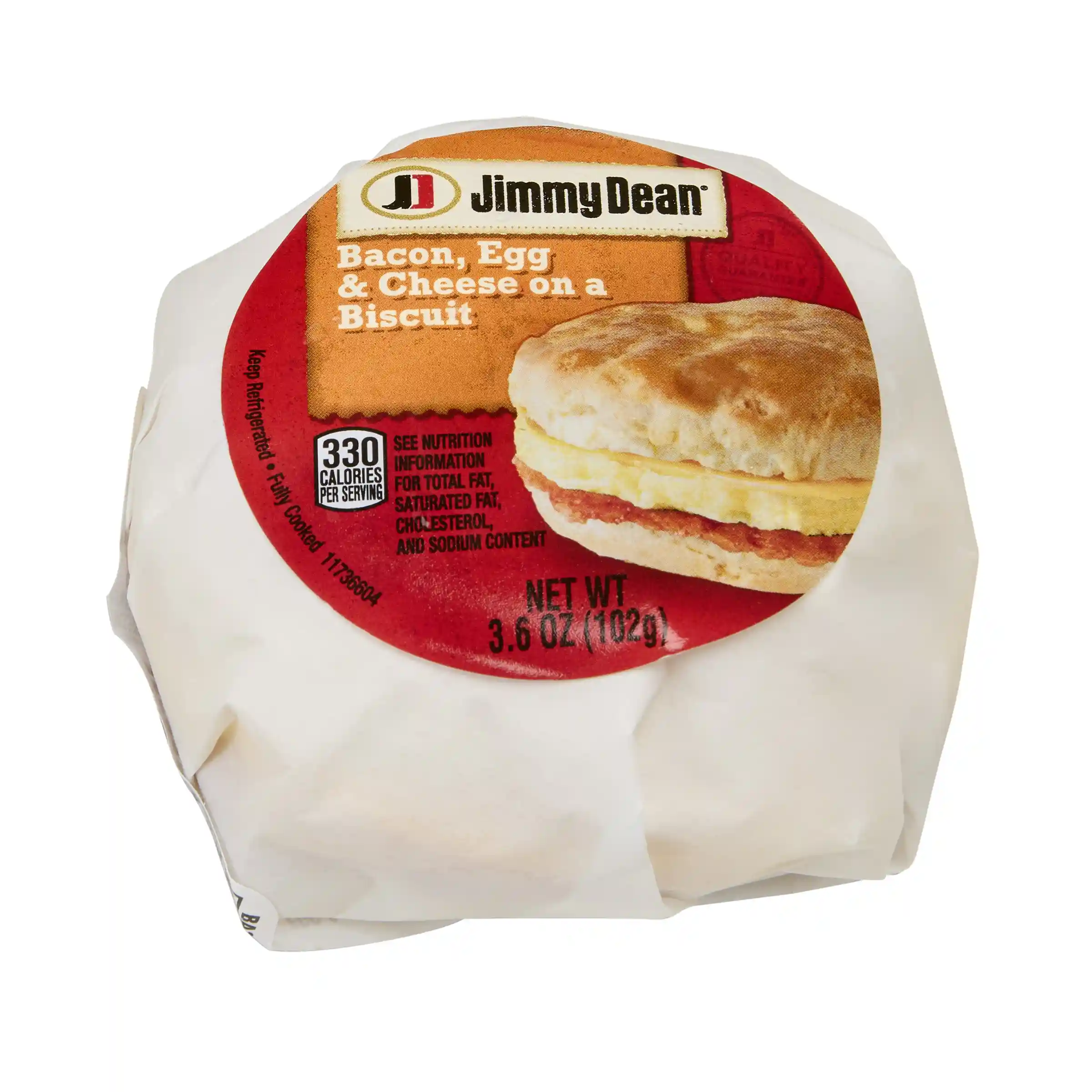 Jimmy Dean® Butcher Wrapped Bacon, Egg & Cheese Biscuit_image_3