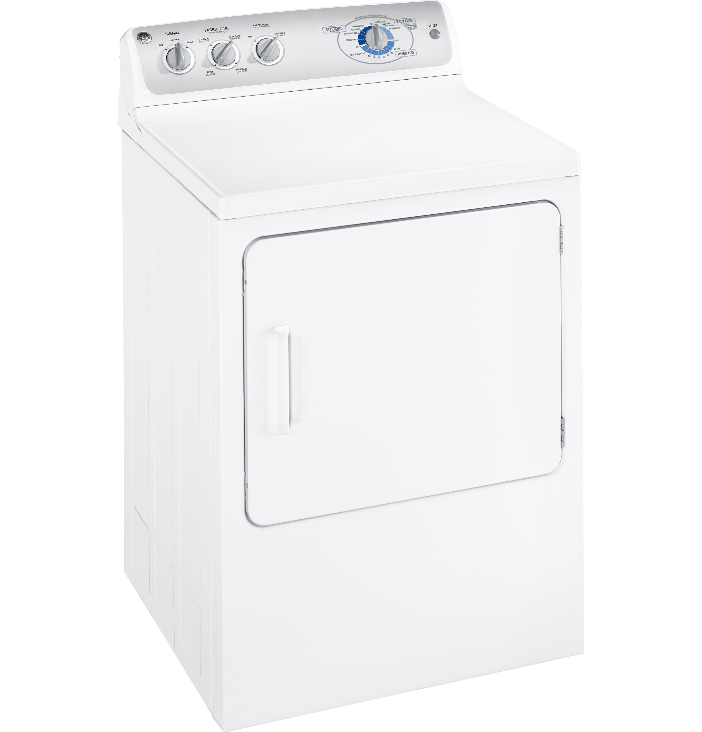 GE® 6.0 Cu. Ft. Extra-Large Capacity Gas Dryer