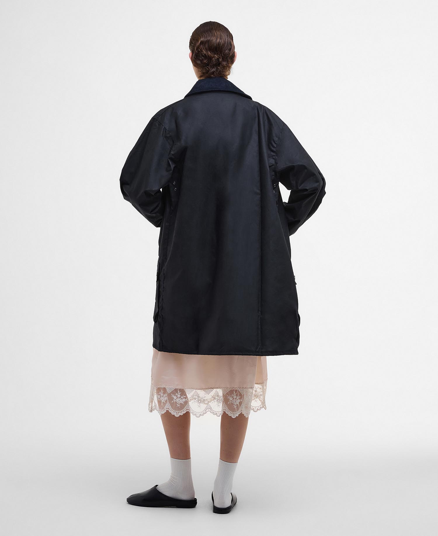 Giacca cerata oversize Loren Barbour The Edit by Alexa image number 2
