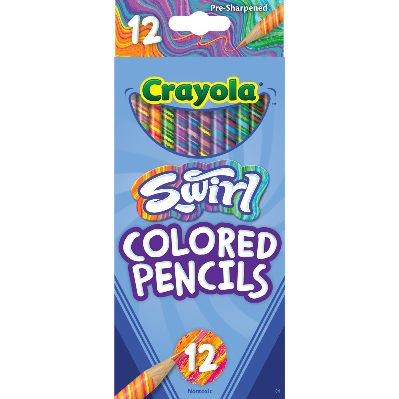 SWIRL Colored Pencils, 12 Count