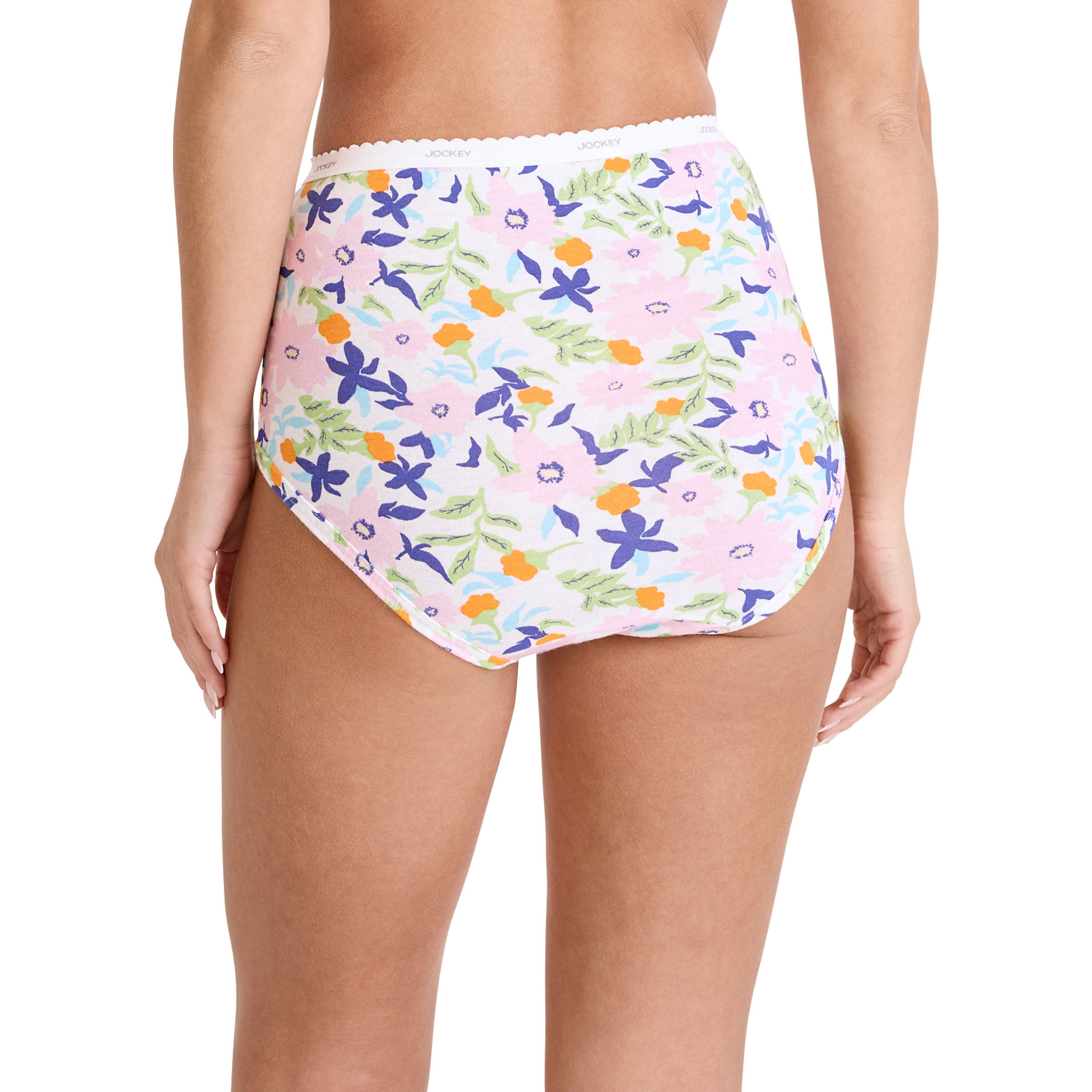 Jockey Women's Plus Size Classic Brief - 3 Pack - Picture 8 of 39