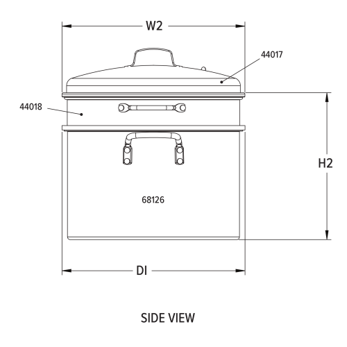 Engineering side view