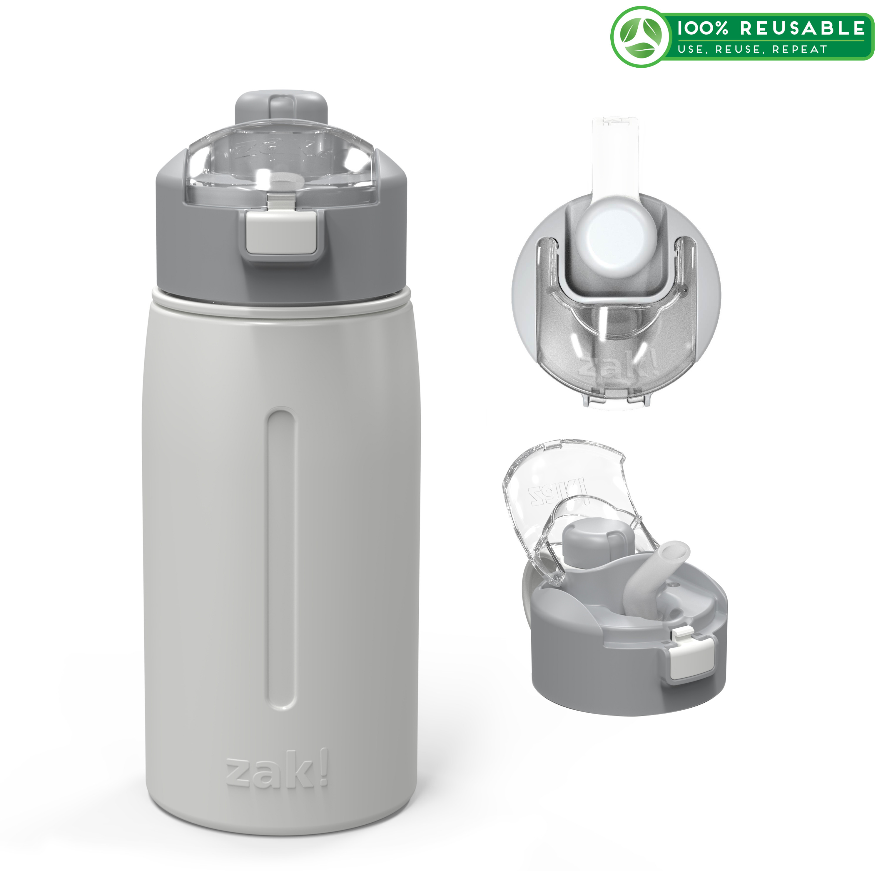 Genesis 18 ounce Vacuum Insulated Stainless Steel Tumbler, Gray slideshow image 1 Genesis 18 ounce Vacuum Insulated Stainless Steel Tumbler, Gray slideshow image 1