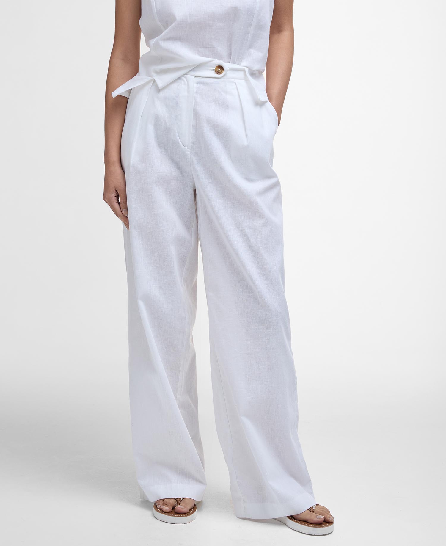 Pantaloni Lucy a gamba ampia image number 1