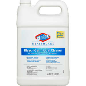 Clorox, Clorox Healthcare Bleach Germicidal Disinfectant,  1 gal Bottle