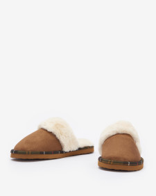 Claudia Mule Slippers Camel
