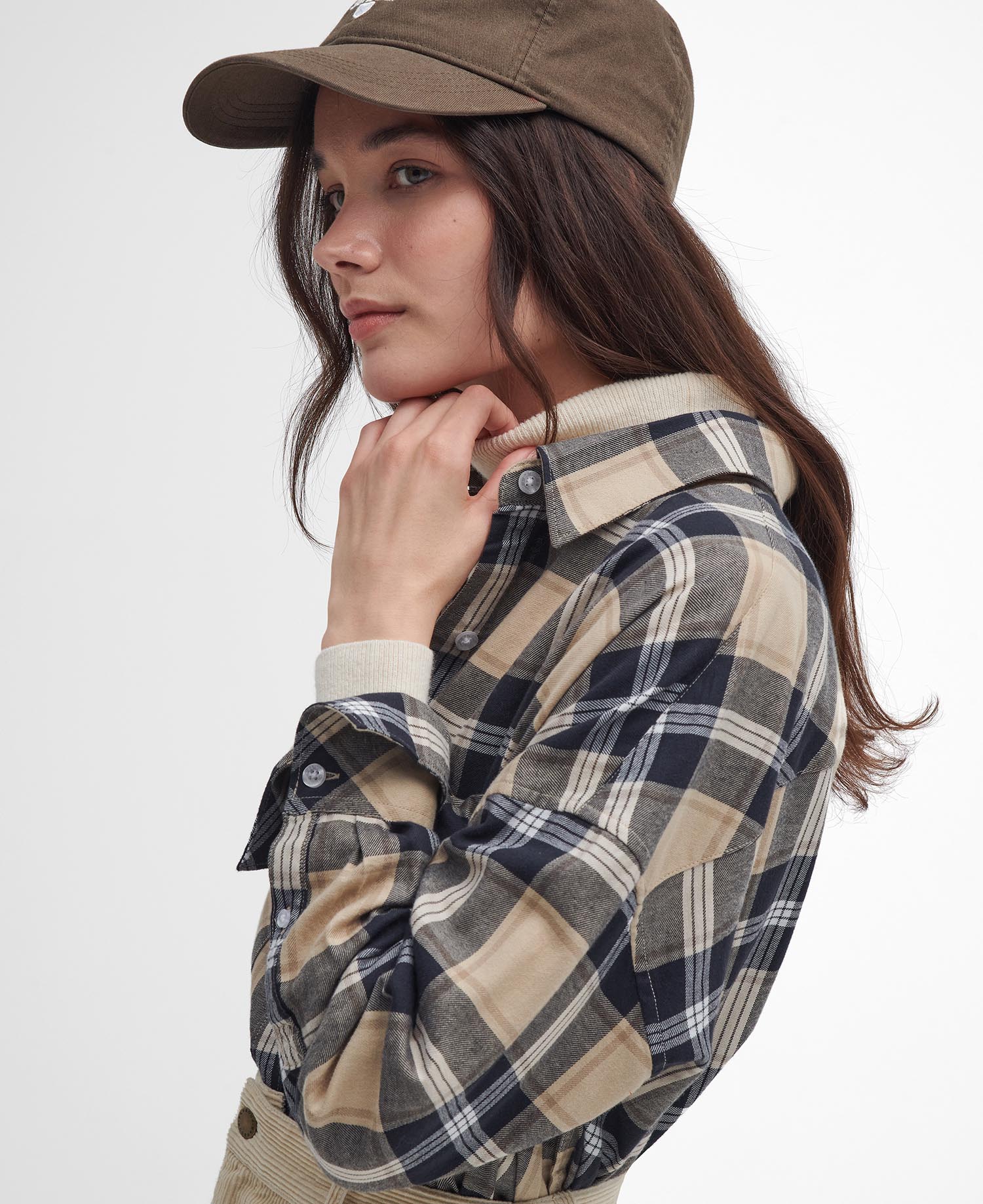 Larisa Check Long-Sleeved Shirt image number 4