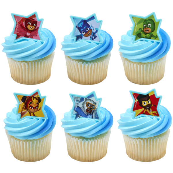 PJ Masks Calling All Heroes! Cupcake Rings