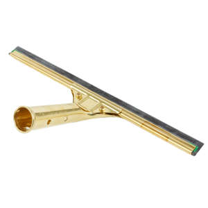 Unger, GoldenClip Complete, 12", Brass, Rubber Squeegee