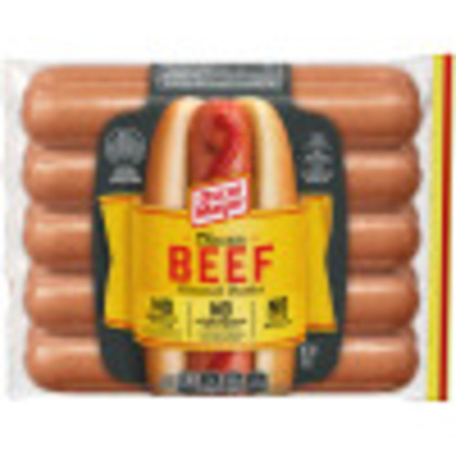 Oscar Mayer Classic Beef Uncured Franks 10 count Pack