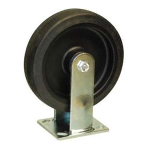 Special Made, 8" Rigid Plate Caster for Rubbermaid Platform Truck (NO HARDWARE)