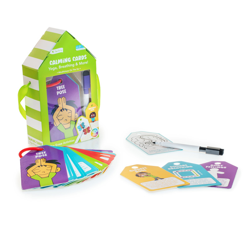 Dry Erase Flash Cards - Calming Cards