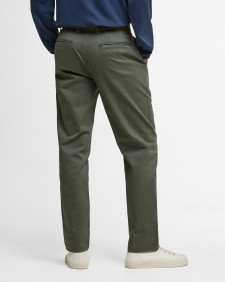 Suede Sateen Tailored Trousers 