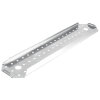 Half-long-size Super Pan 3® stainless steel false bottom