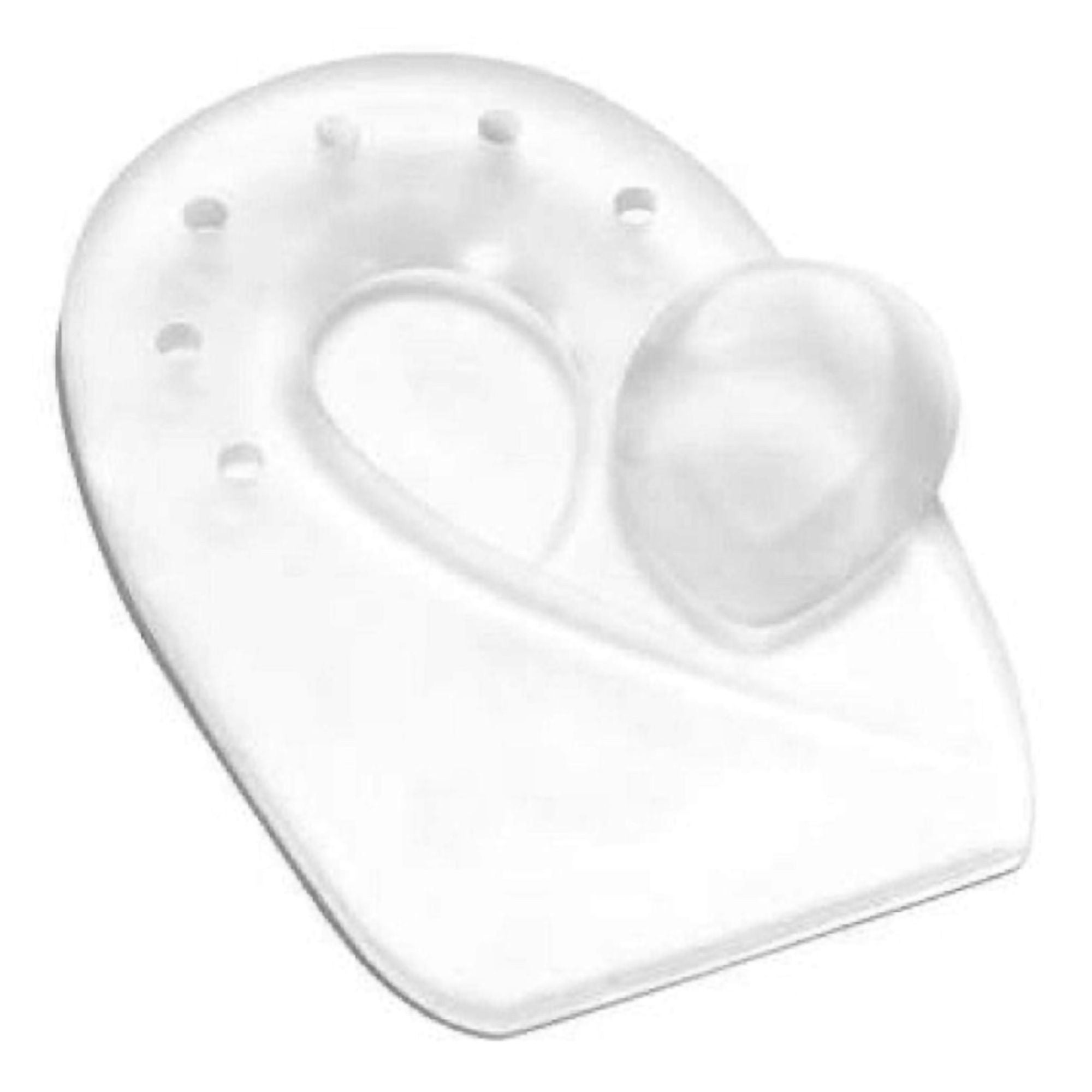 Silipos HEEL CUSHION, SOFT-ZONE SPUR W/REMVBL PLUG LG
