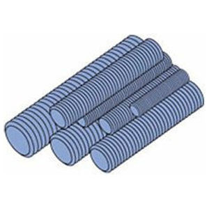 Threaded Rod, Electrogalvanized Steel 1/4-20 in., 6 ft. Length