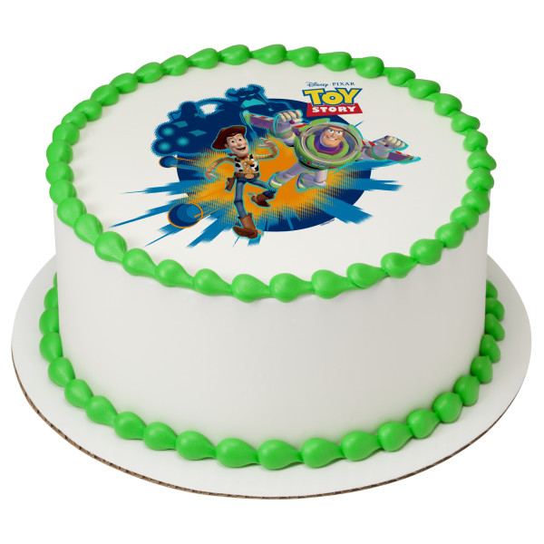 Disney and Pixar's Toy Story Toys in Action PhotoCake® Edible Image®