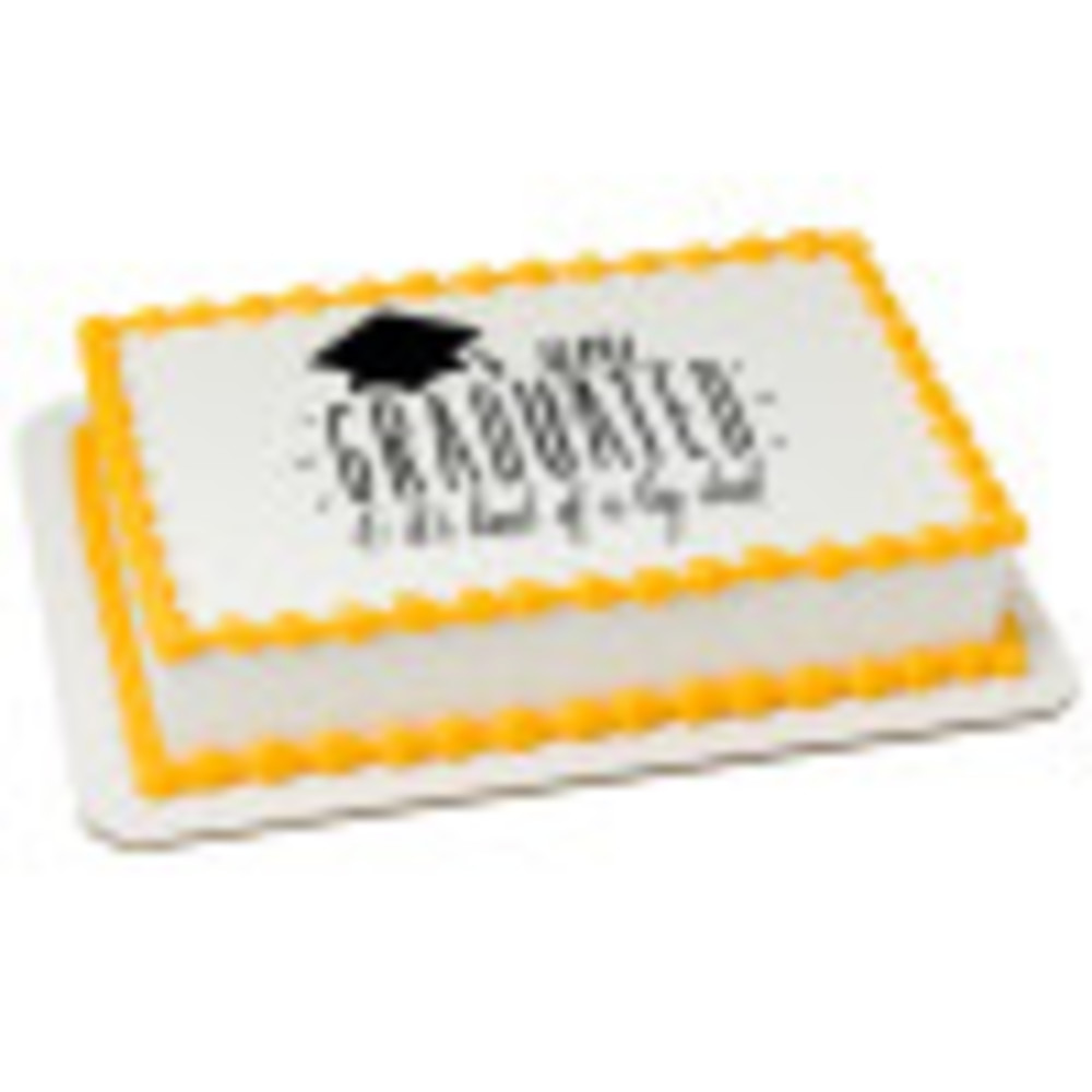 Order Big Deal Grad Edible Image® by PhotoCake® Cake from STEW LEONARDS