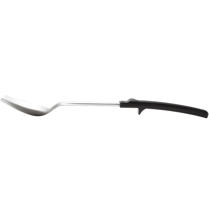 14-inch 3-sided stainless steel solid basting spoon with Grip ‘n Serv® handle