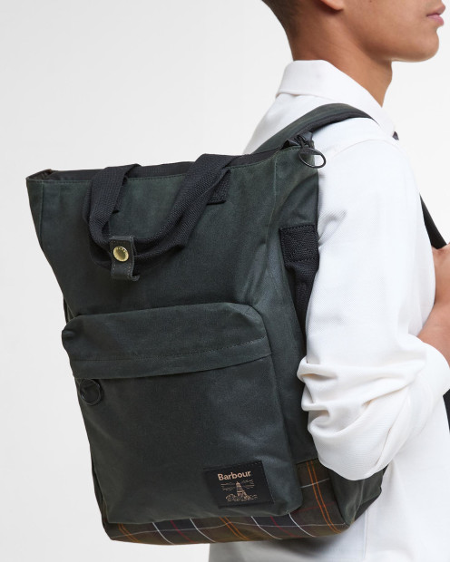 Field Waxed Backpack Sage/Classic