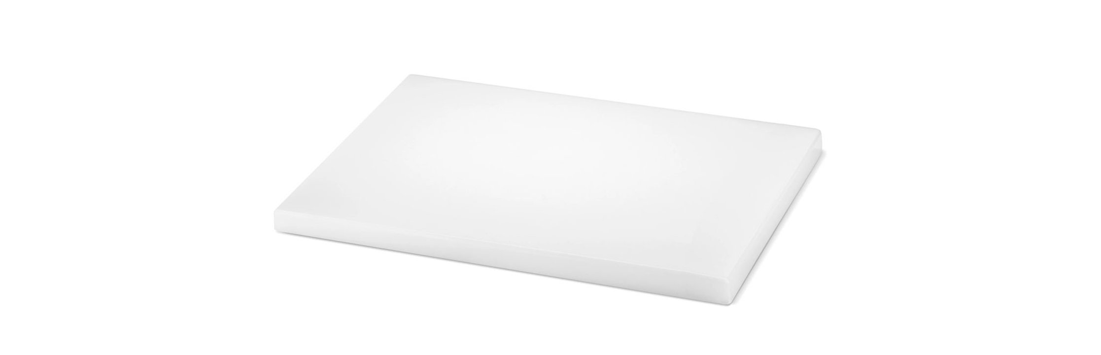 Tabla de corte GN 1/2 polietileno de alta densidad en blanco