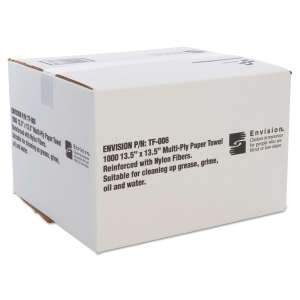 NSN7920008239773, AbilityOne®, SKILCRAFT Total Wipes II, Medium Duty, 4 ply, 13.25"x14.25", Polyester/Rayon, General Purpose Wipers, White