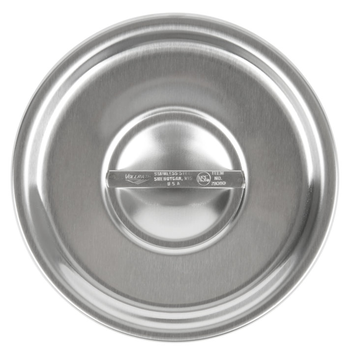 2-quart or 3 ½-quart stainless steel bain-marie cover