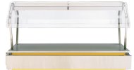 88-inch Classic Economy Buffet Breath Guard 6 Well or 6 Pan
