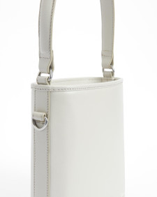 Laire Leather Bucket Bag Light Sand