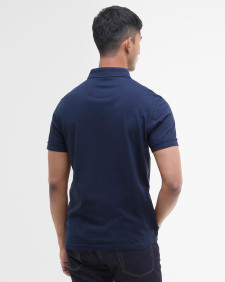 Corpatch Short-Sleeved Polo Shirt Classic Navy