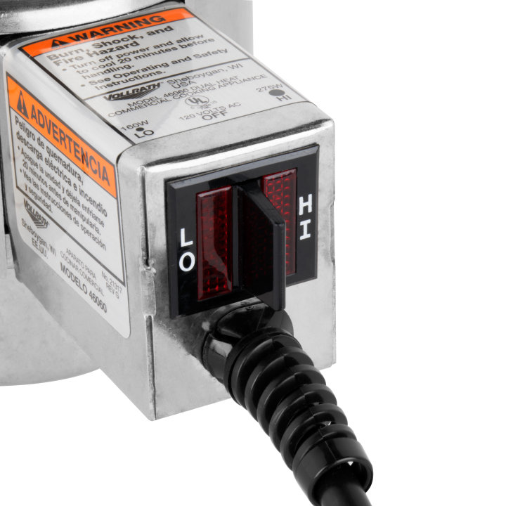 120-volt electric chafer heater